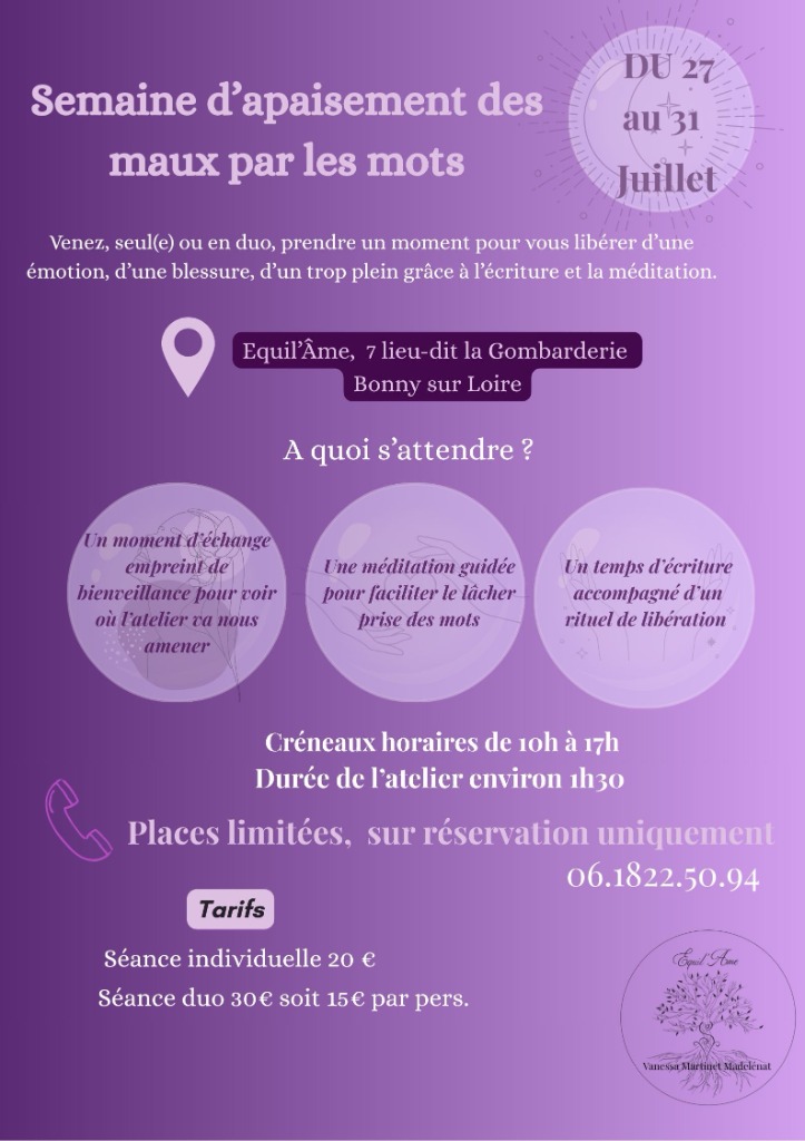 illustration Atelier d'écriture libératrice