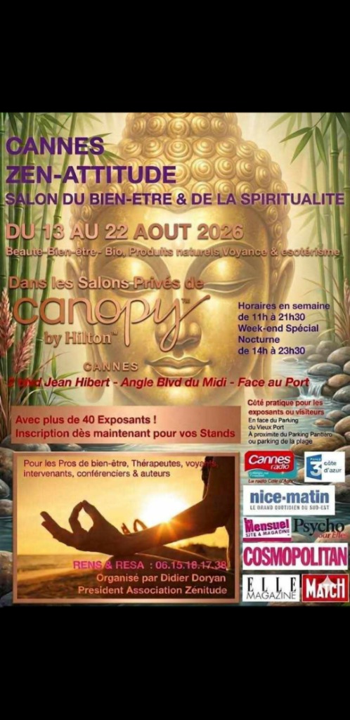 illustration Venez me rencontrer au salon de Cannes