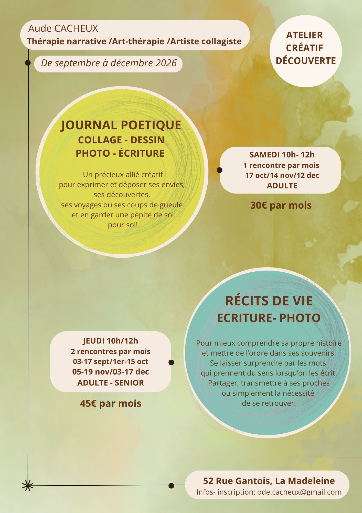 illustration Atelier découverte autour de la créativité