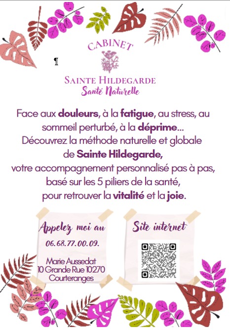 illustration Sainte Hildegarde de Bingen