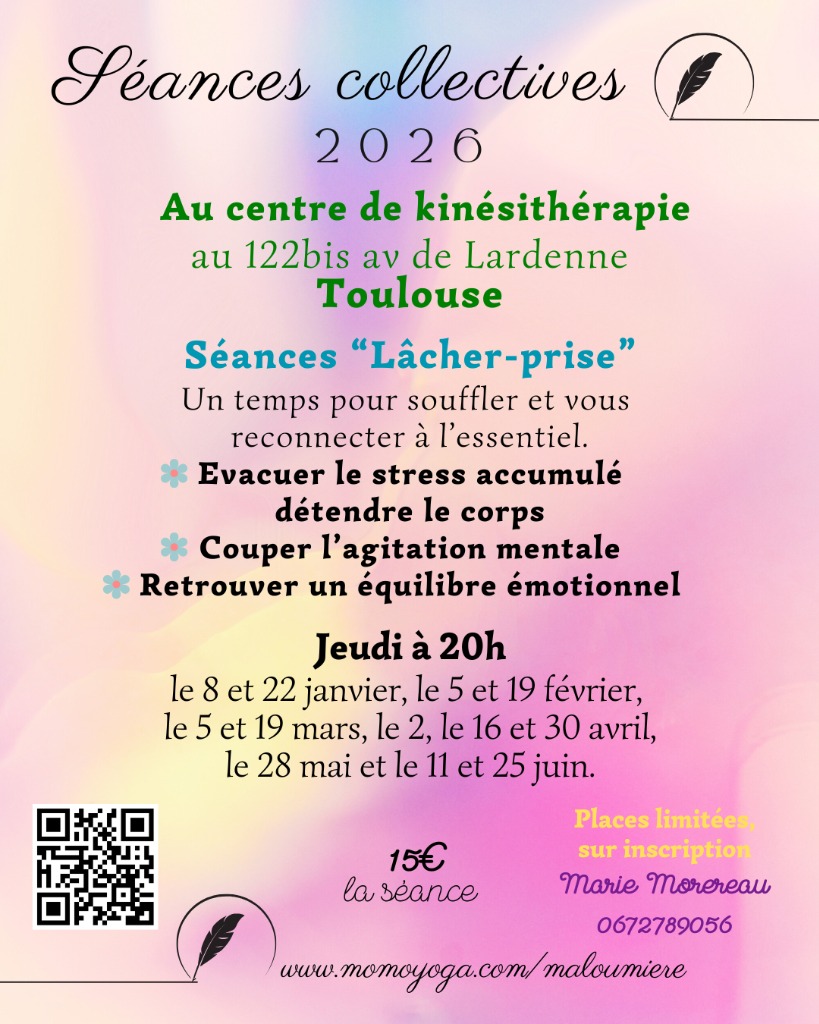 illustration Séance collective apprendre à "lâcher prise" à Toulouse