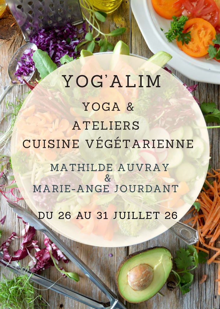 illustration Yog'Alim Yoga et atelier cuisine: