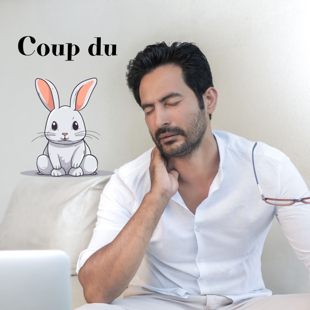 illustration Douleur cervicale : coup du lapin