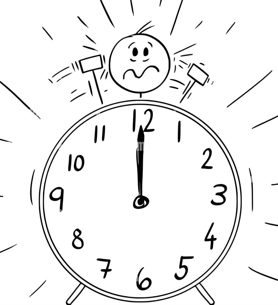 illustration CHANGEMENT D'HEURE