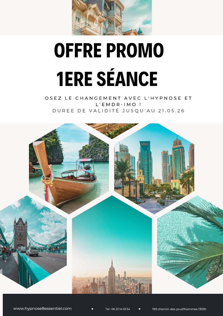illustration Promo sur la 1ere séance d'hypnose ou emdr-imo
