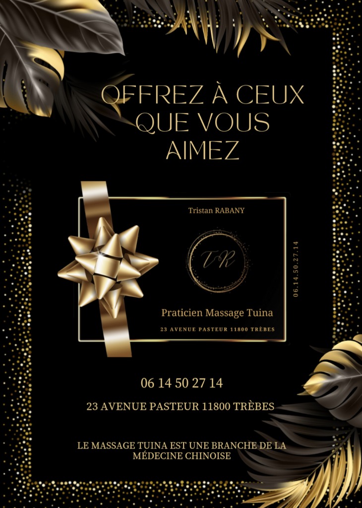 illustration Carte cadeau massage au choix