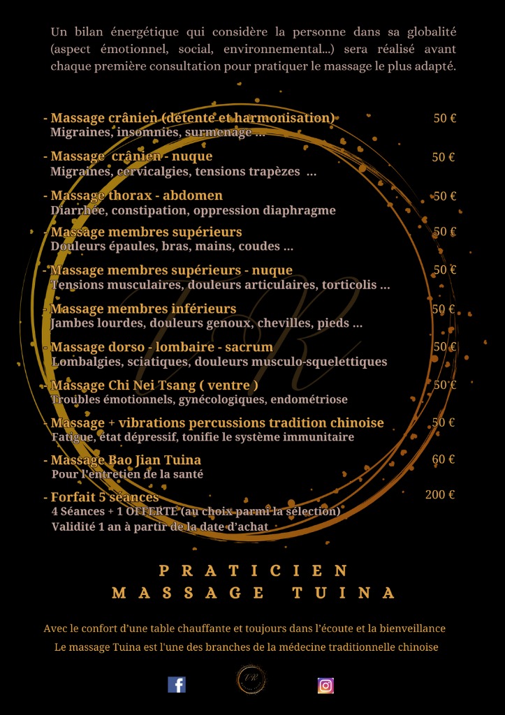 illustration Choix de massage