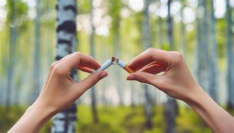 illustration Cure Anti Tabac avec la réflexologie combinée