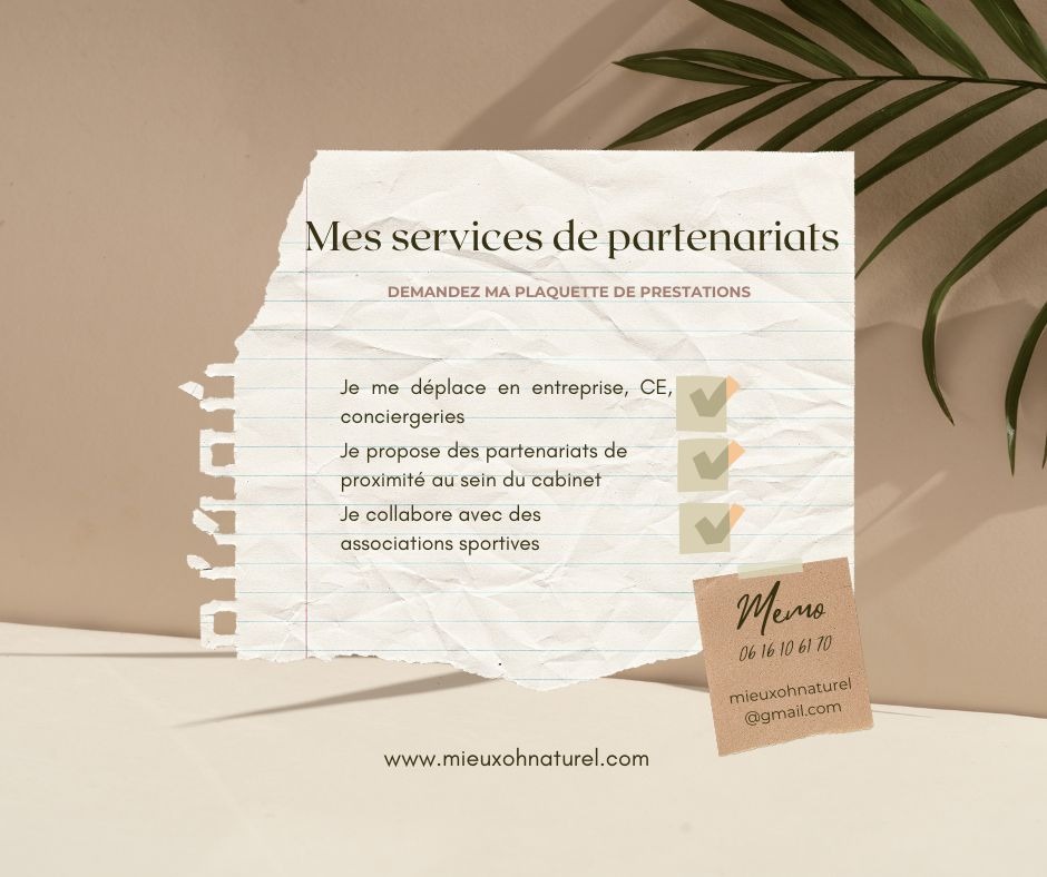 illustration Prestations en entreprise, associations, partenariats de proximité