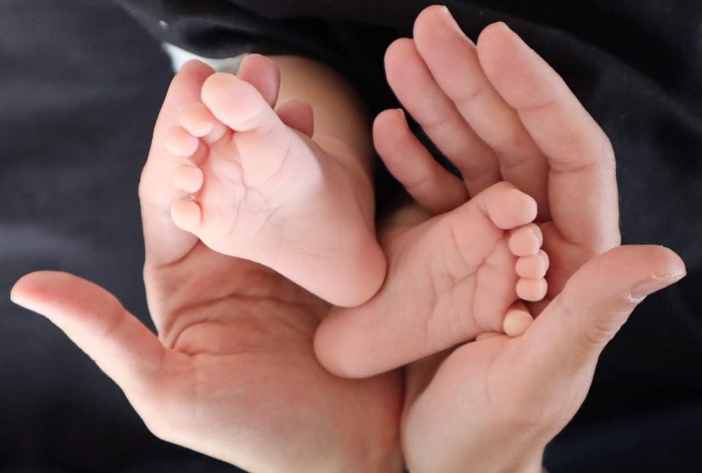 illustration Massage Bébé