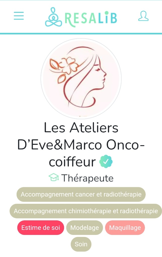 illustration 1er Onco-coiffeur de Resalib
