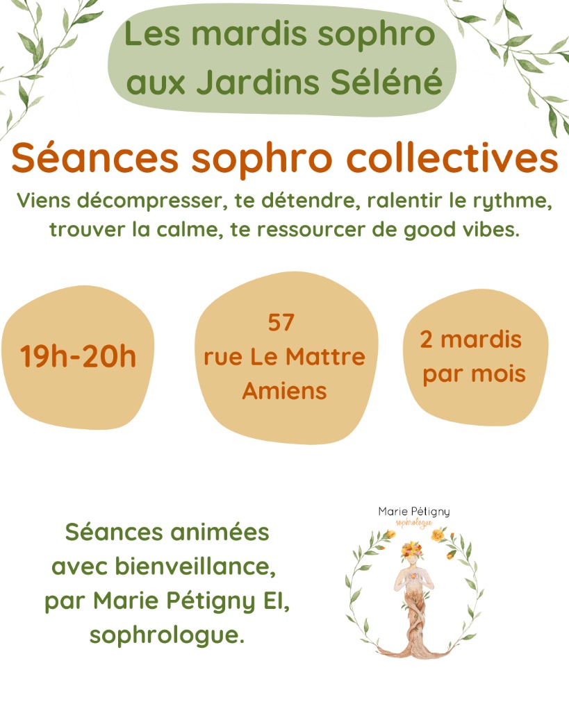 illustration Les Mardis sophro : séances de sophrologie collectives!