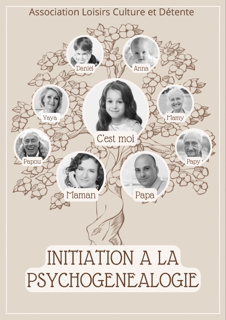 illustration Initiation à la psychogénéalogie Vendredi 10 Avril à Martigues