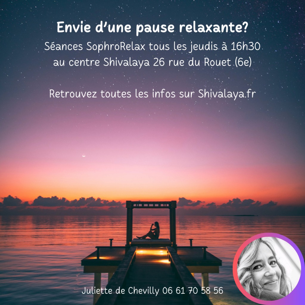 illustration Séances de sophro-relaxation tous les jeudis à Marseille