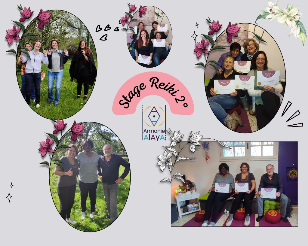 illustration Reiki Usui 2° degré les 08 et 09 mai 2026