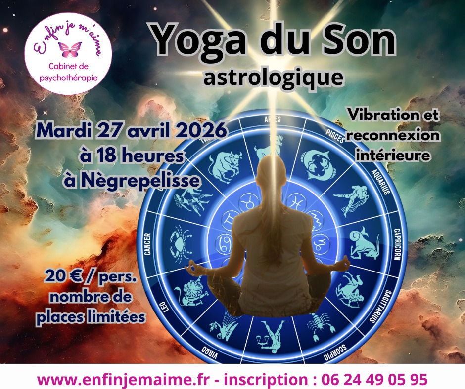 illustration Atelier bien-être avec le Yoga du Son LUNDI 27 AVRIL 2026 à 18h