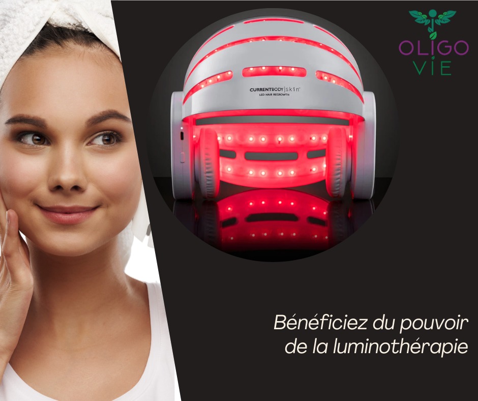 illustration Luminothérapie pour les cheveux