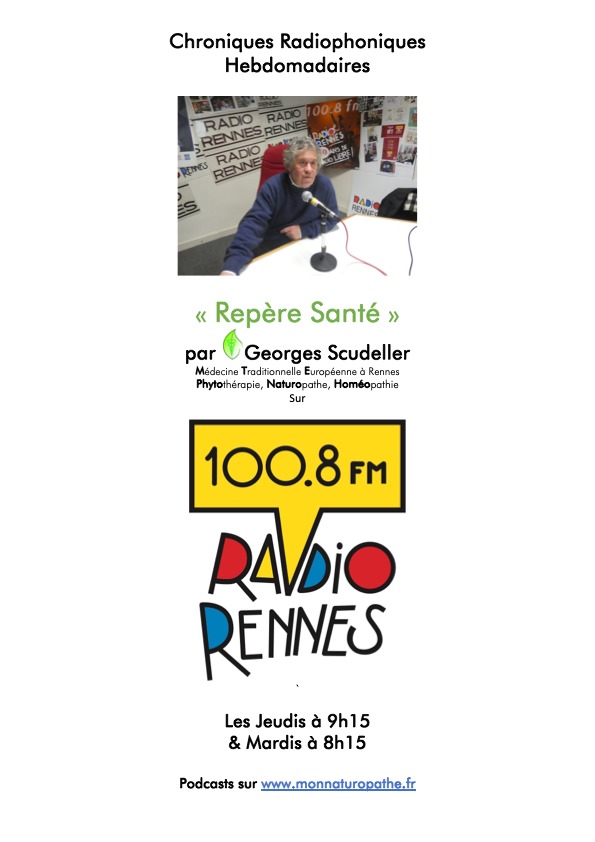 illustration Chroniques radio hebdomadaires "Repère Santé"