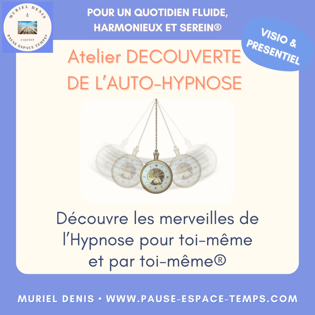 illustration Atelier Découverte de l'AUTO-HYPNOSE (2h) : Découvrez les merveilles de l'Hypnose par et pour vous-même !®
