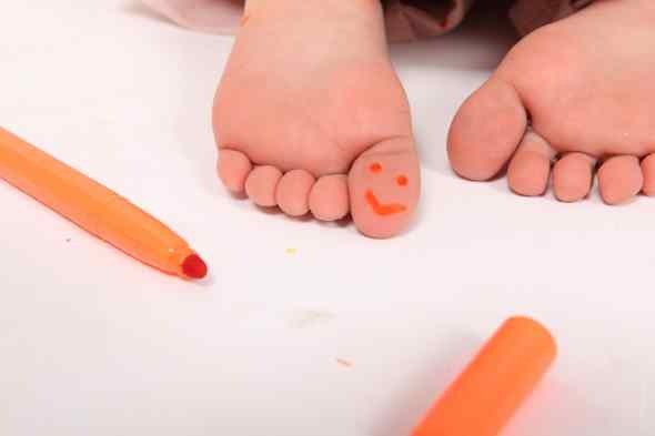 illustration Réflexologie Bébé Affective