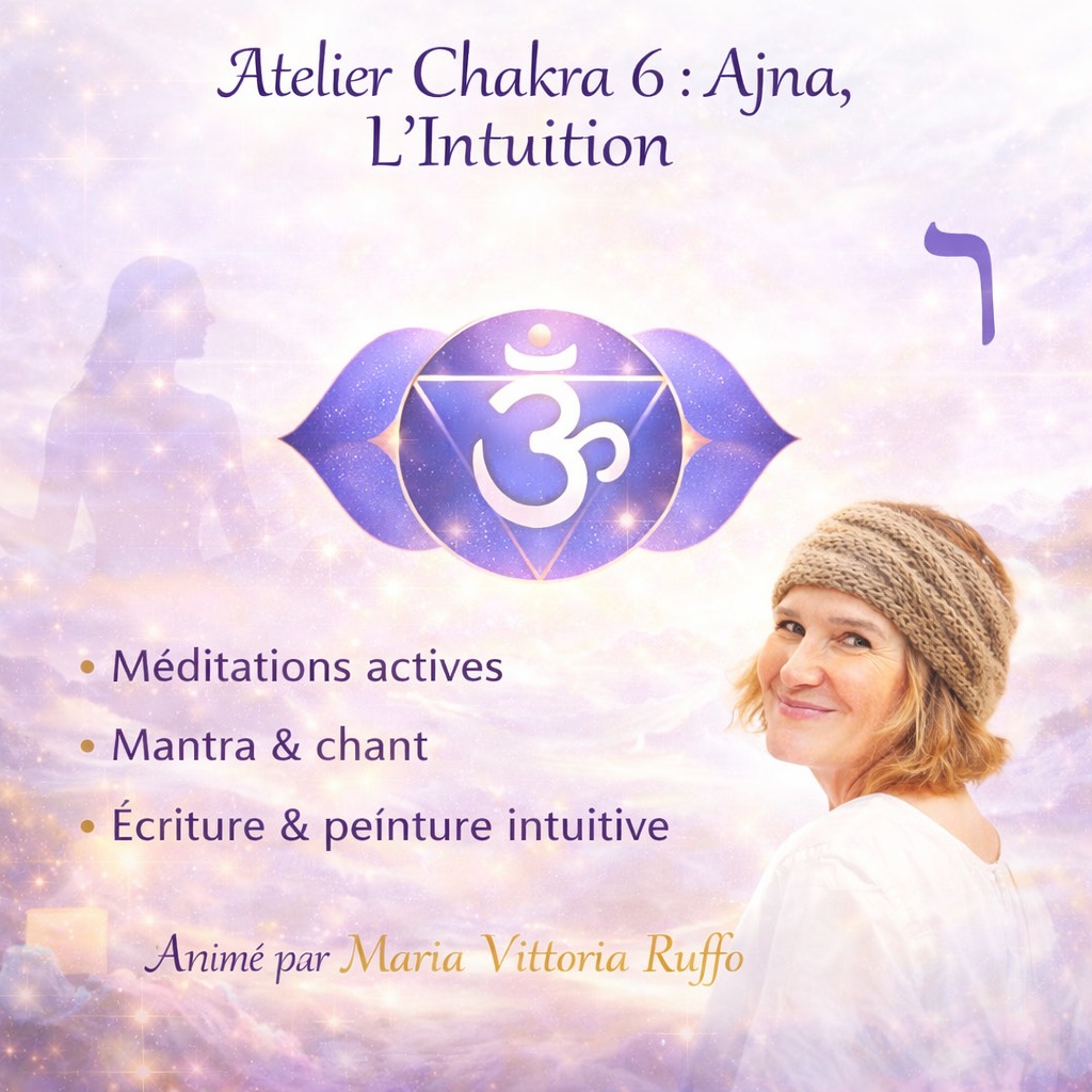 illustration Journée de méditation Chakra 6 – Ajna, L'Intuition