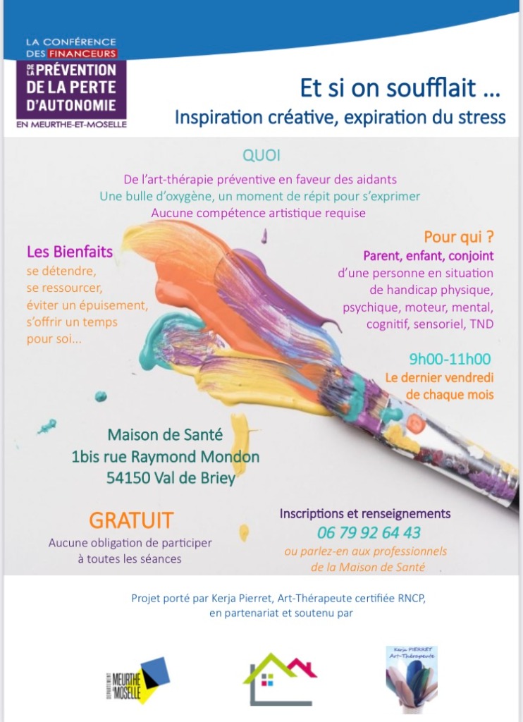 illustration De l'art-thérapie préventive pour les aidants de personnes en situation de handicap