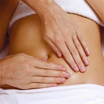 illustration Massage  du ventre Chi Nei Tsang