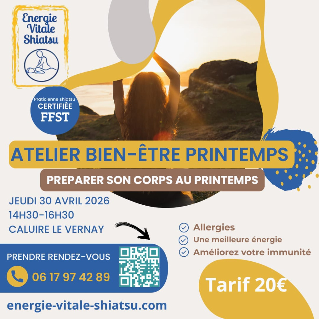 illustration Atelier bien-être du printemps