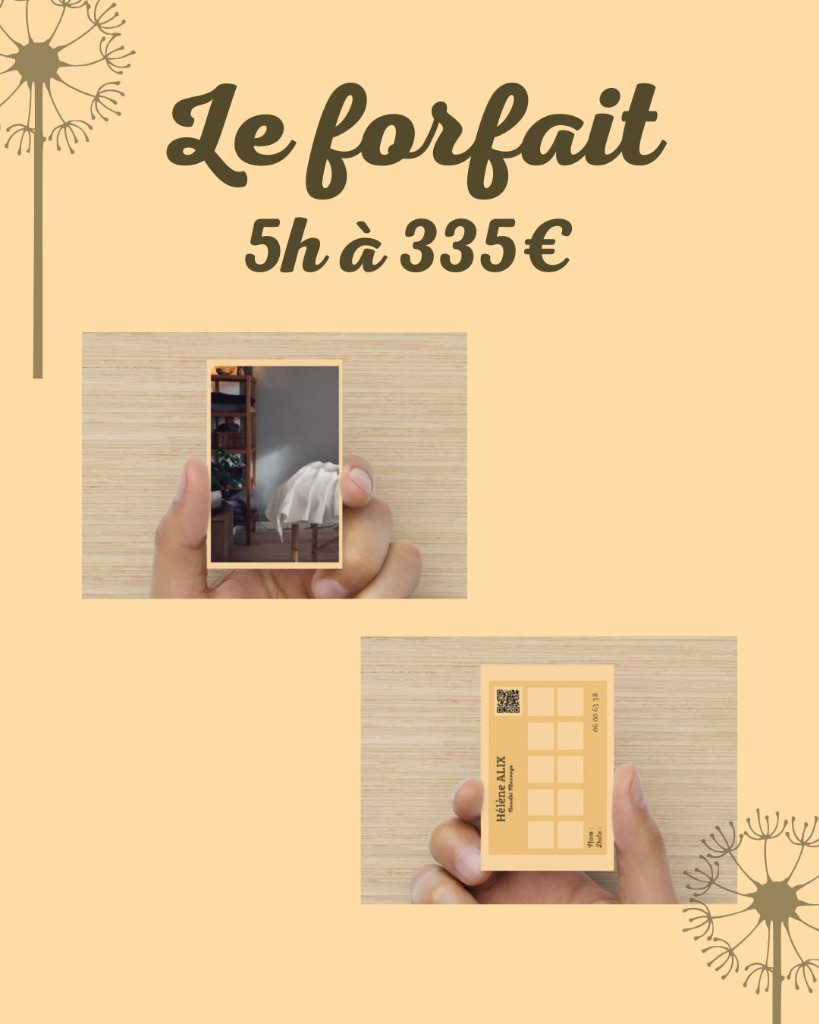 illustration LE FORFAIT VALABLE UN AN