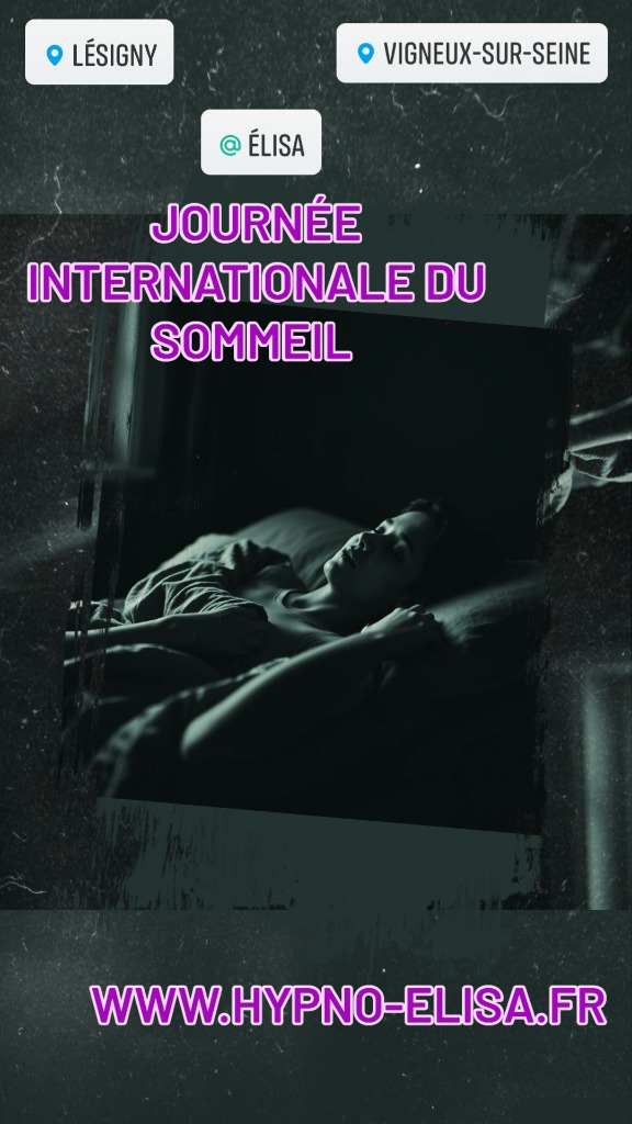 illustration ⁉️ Saviez-vous que le sommeil est essentiel pour notre santé physique et mentale ?🧘🏻‍♀️