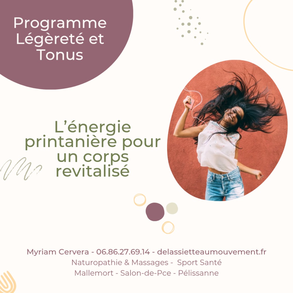 illustration Programme Légèreté et Tonus – L’énergie printanière pour un corps revitalisé.