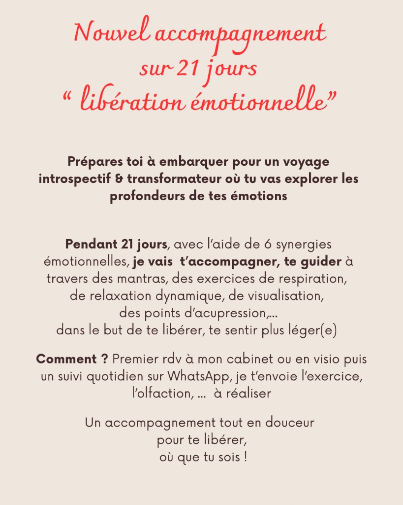 illustration Libération émotionnelle sur 21jours