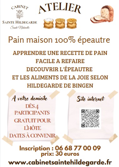illustration ATELIER PAIN A VOTRE DOMICILE DANS L'AUBE