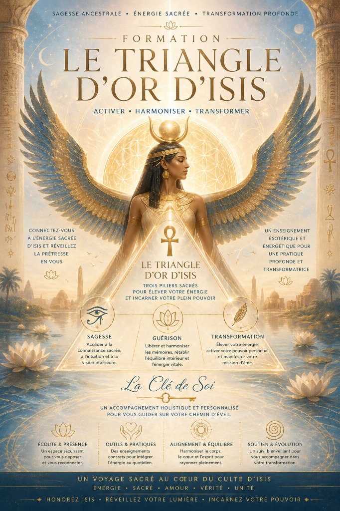 illustration Initiation au Triangle d'Or d'Isis 12 Juin 2026