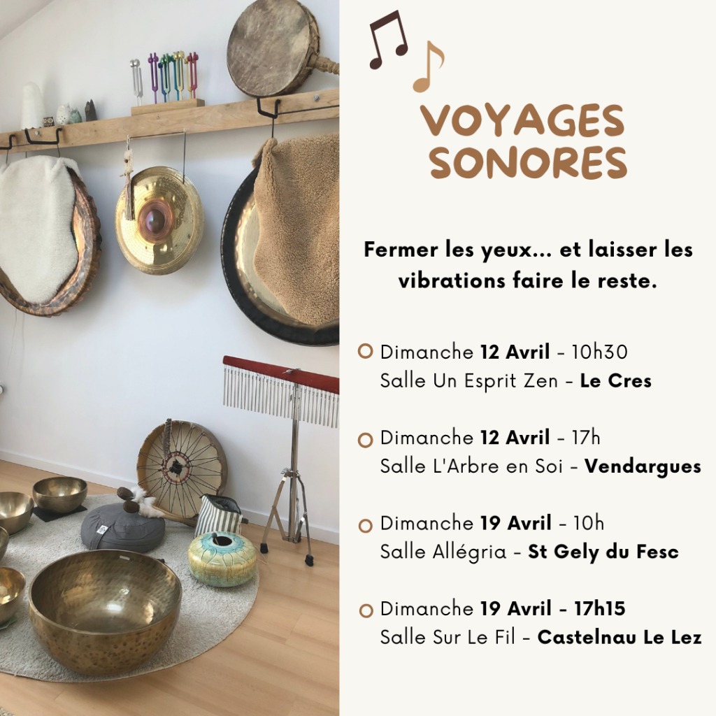 illustration Voyages Sonores & Relaxations Profondes