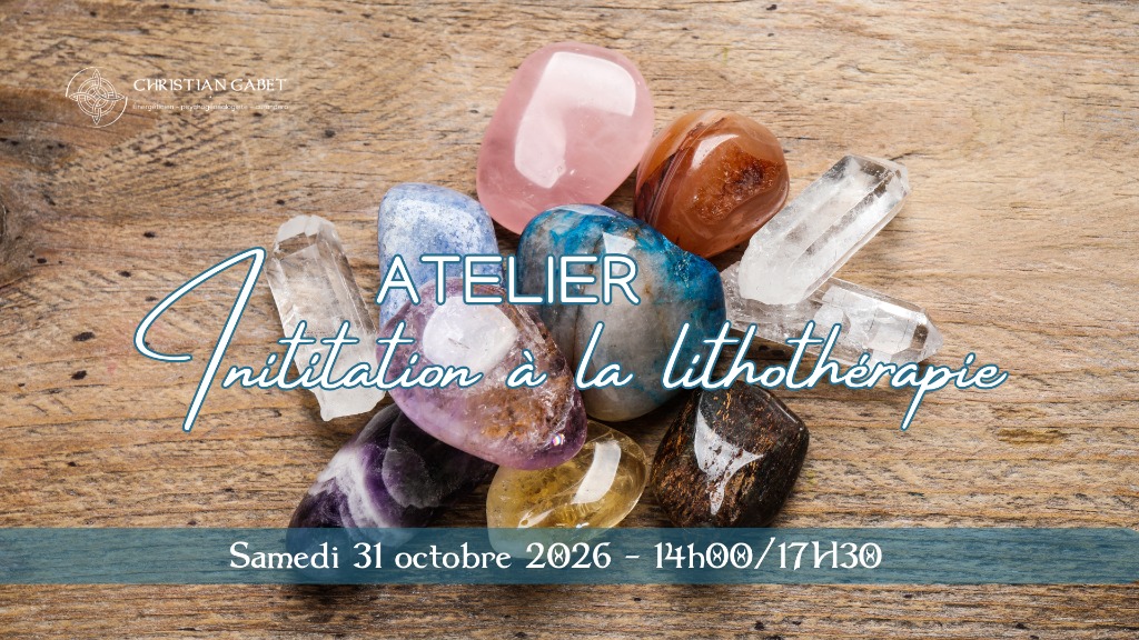illustration Atelier d'initiation à la lithothérapie