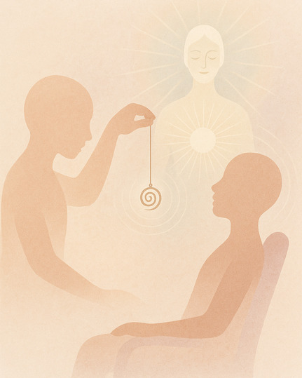 illustration Hypnose Spirituelle et Régressive : dénouer les problématiques transgénérationnelles et karmiques