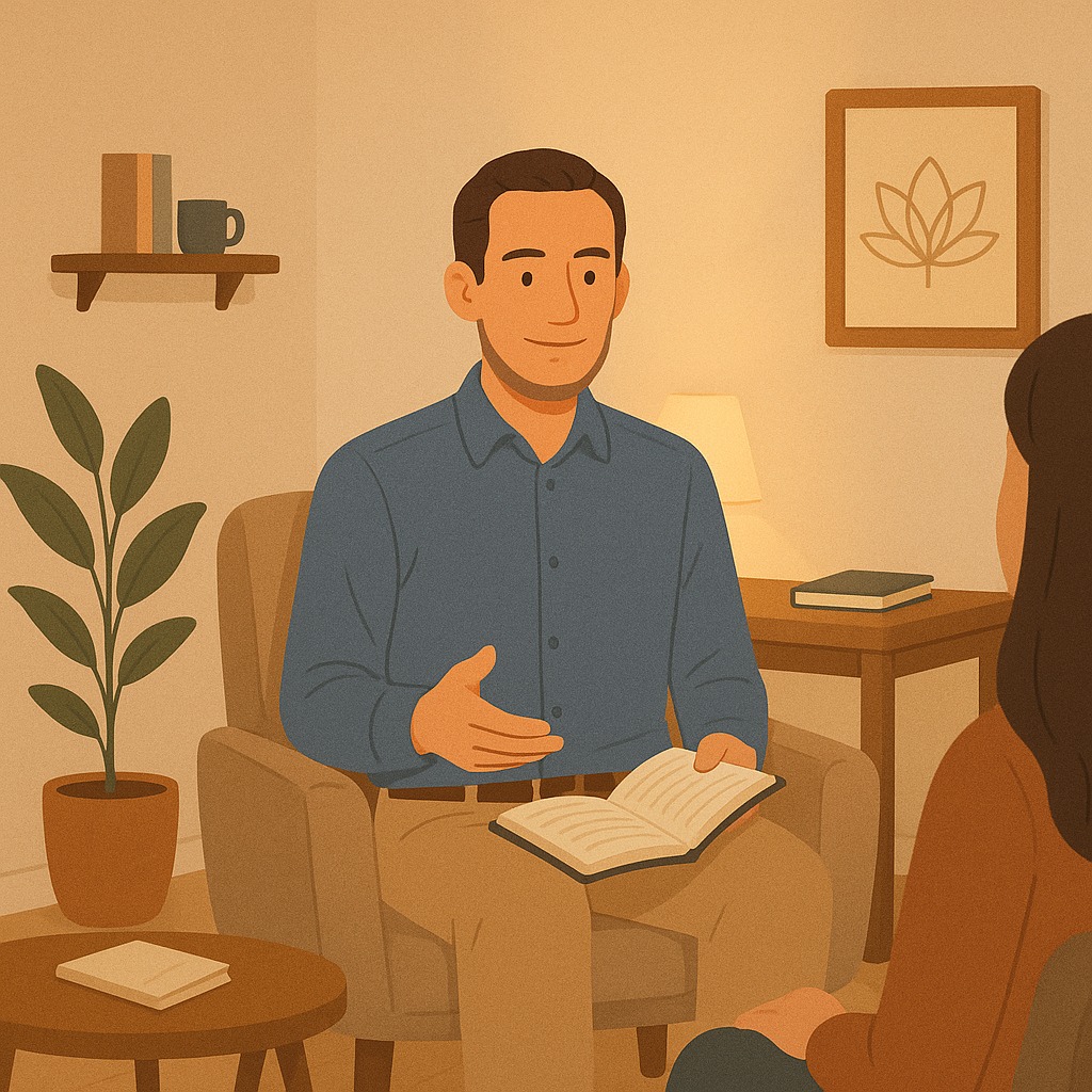 illustration 🧠 La TCC en pratique : à quoi ressemble une séance ?