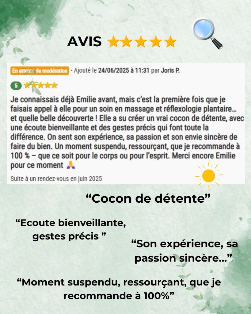 illustration "Merci Emy" - ZOOM sur vos expériences Entre Les Mains d'Emy *****