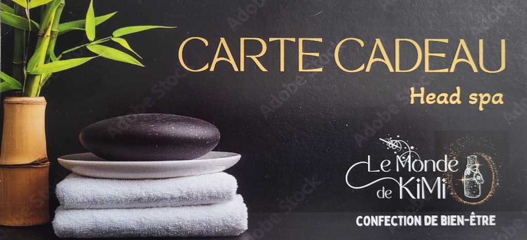 illustration Carte cadeau 🎁 Head Spa ✨️