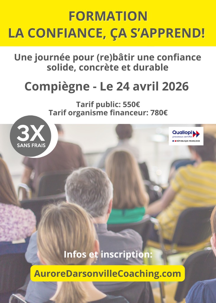 illustration Formation "Confiance en soi" à Compiègne le 24 avril 2026