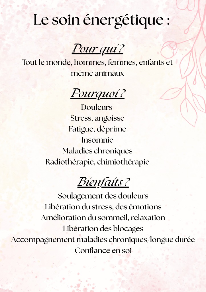 illustration Un soin énergique, pourquoi ? pour qui?