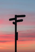 photo panneau direction