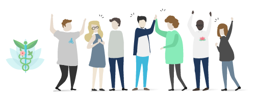 dessin des praticiens de la communauté